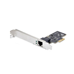 StarTech.com [PR12GI-NETWORK-CARD] lbg[NA_v^[J[h/1|[g 2.5Gbps LAN/PCI Express 2.0 x1/Intel I225-V/}`MKrbg/T[o[lbg[NJ[h