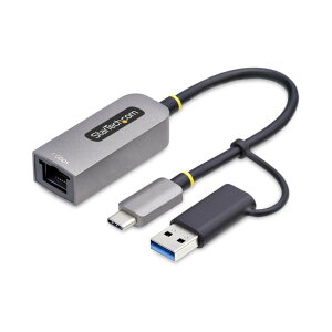 StarTech.com [C21GA-USB-ETHERNET] USBLLANA_v^[/USB-C&Aڑ/USB 3.0/10/100/1000Mbps/Thunderbolt݊/eOS/MKrbgC[Tlbg lbg[NA_v^[