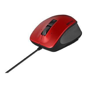 BUFFALO [BSMBU500MRD] �L�� BlueLED �v���~�A���t�B�b�g�}�E�X M�T�C�Y ���b�h