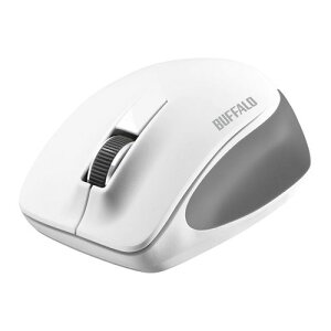 BUFFALO [BSMBW300MWH] ���� BlueLED 3�{�^�� �v���~�A���t�B�b�g�}�E�X �z���C�g