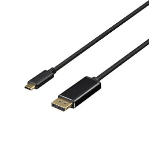 obt@[ [BDCDP10BK] fBXvCϊP[u USB Type-C-DP 1m ubN