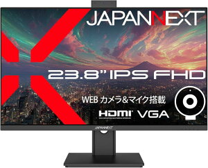 �W���p���l�N�X�g [JN-IPS238F-CMS] 23.8�C���` �t���f�B�X�v���C(1920x1080/IPS/HDMI/VGA/Web�J����/�}�C�N����/�X�s�[�J�[/�����/2�N�ۏ�)