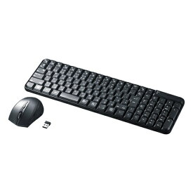 サンワサプライ [SKB-WL25SETBK] マウス付きワイヤレスキーボード ブラック