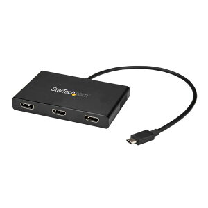StarTech.com [MSTCDP123HD] }`fBXvCA_v^[/USB-Cڑ/fAHDMI 4K30Hz܂̓gv1080p 60Hz/Thunderbolt 3݊/Windowŝ/Type-Cϊ }`j^[ OtBbNA_v^[/3 rf