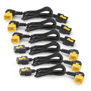 APC [AP8714R] Power Cord Kit(6 ea)�ALocking�AC19 to C20(90 Degree)�A1.2m