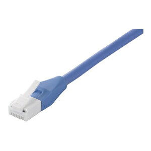 BUFFALO [BSLS6ANU200BL] Cat6A �c���̐܂�Ȃ�LAN�P�[�u�� �W�� �X�g���[�g 20m �u���[