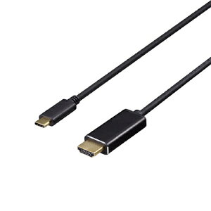 obt@[ [BDCHD10BK] fBXvCϊP[u USB Type-C-HDMI 1m ubN