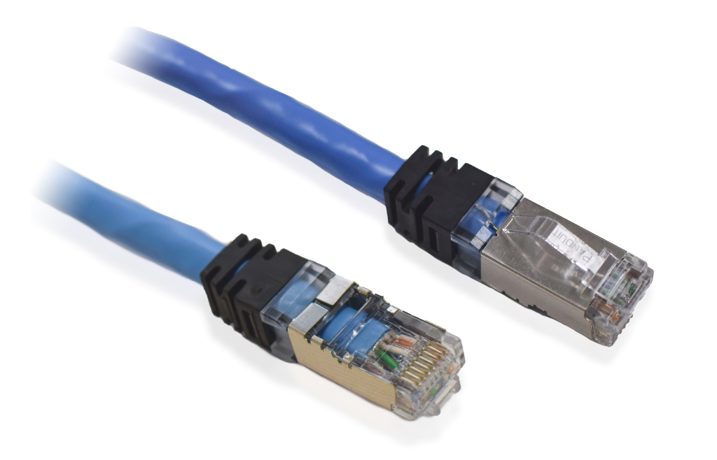 ATEN HDBaseT対応製品専用 Cat6A STP単線ケーブル(55m)-