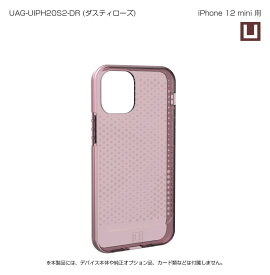 プリンストン [UAG-UIPH20S2-DR] U by UAG製 LUCENT ダスティローズ iPhone 12 mini 用