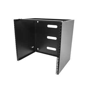 StarTech.com [RACK-10U-14-BRACKET] T[o[bN/I[vt[/EH[}Eg/19C`/10U/s35.5cm/ω׏d35kg/ubN/^T[o[AITf[^@Albg[NXCb`ppb`pl
