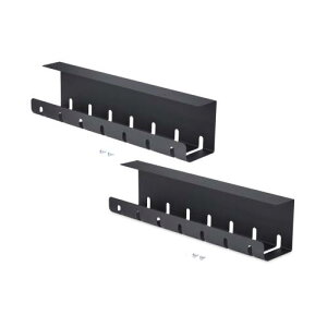 StarTech.com [S2MB-DESK-CABLE-TRAY] �P�[�u���z���g���[/�f�X�N���l�W�Œ莮/������ �{�b�N�X�^/����1.06m(53cm�g���C 2��)/�u���b�N/�P�[�u���I�[�K�i�C�U�[/�ėp �d���^�b�v���[ �R�[�h����