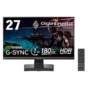 ACEI[Ef[^@ [LCD-GD271JD] u5Nۏ؁v180HzΉ27^G-SYNC CompatibleFQ[~Oj^[uGigaCrystav