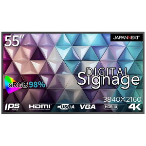 WplNXg [JN-SI55UHDR-24] 55C` Ch 4KfW^TCl[WfBXvC(3840x2160/HDMIx2/USB/VGA/IPSpl/HDR10/Xs[J[/n[tOA/3Nۏ)