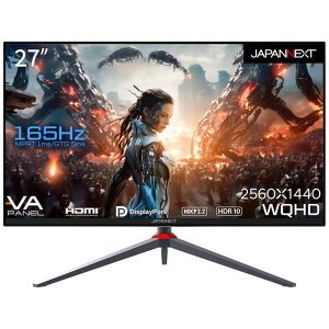 WplNXg [JN-27V165WQHDR-HSP] 27C` ChQ[~Oj^[(2560x1440/VA/165Hz/DPx1/HDMIx2/`g//XCx/s{bg//2Nۏ)