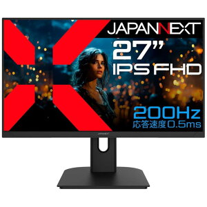 WplNXg [JN-IPS27G200F] 27C` ChQ[~Oj^[(1920x1080/IPS/200Hz/DPx1/HDMIx2/Xs[J[/`g//2Nۏ)