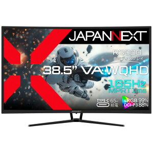 WplNXg [JN-VC39G165Q-C6] 38.5C` ȖʃEgChQ[~Oj^[(2560x1440/VA/165Hz/DP/HDMI/Type-C65Wd/PIPEPBP//2Nۏ)