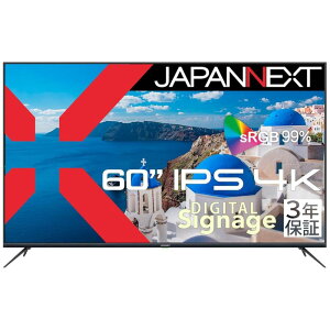 WplNXg [JN-IPS60UHDR-M-H3] 60C` Ch 4KtfBXvC(3840x2160/IPS/HDMIx3/USB/HDR10/Xs[J[//3Nۏ)