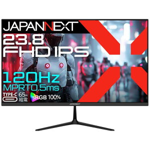 WplNXg [JN-IPS238G120F-C6] 23.8C` Q[~Oj^[(1920x1080/IPS/120Hz/DP/HDMI/Type-C65W/Xs[J[//2Nۏ)