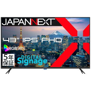 WplNXg [JN-IPS43FHD2-U-H5] 43C` ChtfBXvC(1920x1080/IPS/HDMIx3/USBx2/Xs[J[//5Nۏ)