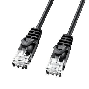 �T�����T�v���C [LA-SL6-03BK] �J�e�S��6�ɍ�LAN�P�[�u�� 3m �u���b�N