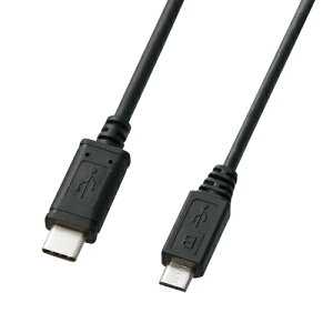 �T�����T�v���C [KU-CMCBP320] USB2.0 TypeC - microB�P�[�u�� 2m