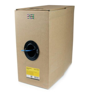 StarTech.com [WIR6CMRBL] 304.8m Cat6�Ή�����LAN�P�[�u�� �P�� �u���[ �č�NEC�K�iCMR��R�O���[�h�Ή� ���[������������^�C�v