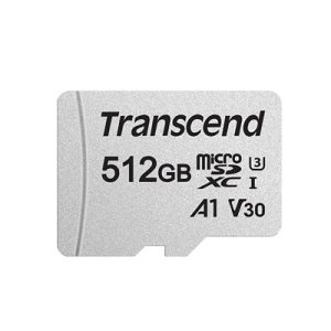 �g�����Z���h�W���p�� [TS512GUSD300S-A] �g�����Z���h 512GB microSD w/adapter UHS-I U3 A1 300S