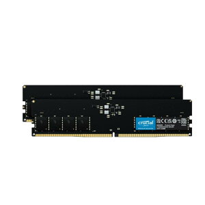 crucial [CT2K16G56C46U5] 32GB Kit(2x16GB)DDR5-5600 UDIMM CL46(16Gbit)