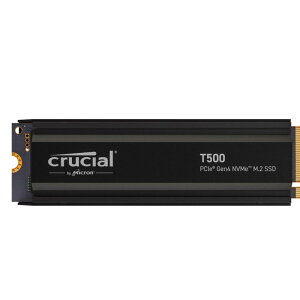 crucial [CT2000T500SSD5JP] Crucial T500 2TB PCIe Gen4 NVMe M.2 SSD with heatsink