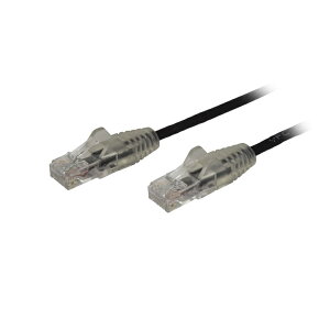 StarTech.com [N6PAT200CMBKS] JeS6 LANP[u 2m Cat6ɍ׃MKrbgC[TlbgP[u ubN c܂h~RJ45RlN^ 28AWG