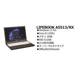 FUJITSU FMVA0F02BP LIFEBOOK A5513/RX