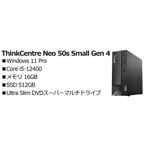 Lenovo 12JES2W900 ThinkCentre Neo 50s Small Gen 4