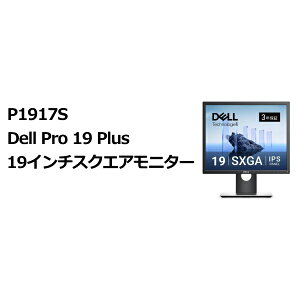 Dell P1917S Dell Pro 19 Plus 19�C���`�X�N�G�A���j�^�[