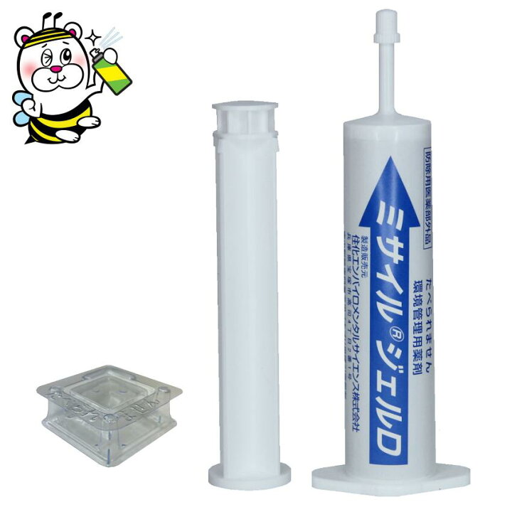 楽天市場 ミサイルジェルｄ 1本 押し棒 専用容器個付 ゴキブリ チャバネゴキブリ ワモンゴキブリ 害虫 駆除 予防 退治 誘引毒餌剤 ベイト剤 ジェル 飲食店 ホテル 厨房 キッチン 調理場 台所 Pco 防除用医薬部外品 害虫駆除専門業者用 プロ用 ジノテフラン 住化