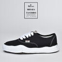 mihara yasuhiro baker ミハラヤスヒロ ベイカー スニーカー メンズ A02FW704 黒 靴 ブランド おしゃれ 厚底 ローテク ローカット キャンバススニーカー カジュアルシューズ ブラック くつ シューズ 2025 春 春夏 夏