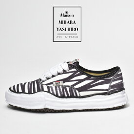 mihara yasuhiro baker ミハラヤスヒロ ベイカー スニーカー メンズ A07FW736 白 靴 ブランド おしゃれ 厚底 ローテク ローカット キャンバススニーカー カジュアルシューズ レースアップ ホワイト くつ シューズ 2026 春 春夏 夏