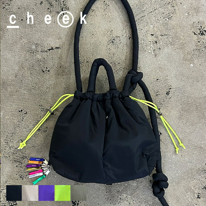 楽天市場】cheek バッグ 巾着バッグ ショルダー ブランド レディース 