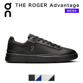 オン On ザ ロジャー アドバンテージ the roger advantage メンズ スニーカー シューズ ブランド おしゃれ 軽量 軽い ローカット 疲れにくい クッション 厚底 レースアップ ホワイト 白 ブラック 黒 紺 靴 くつ 3MF30641043 3MF30640629 3MF30641200 3MF30640148