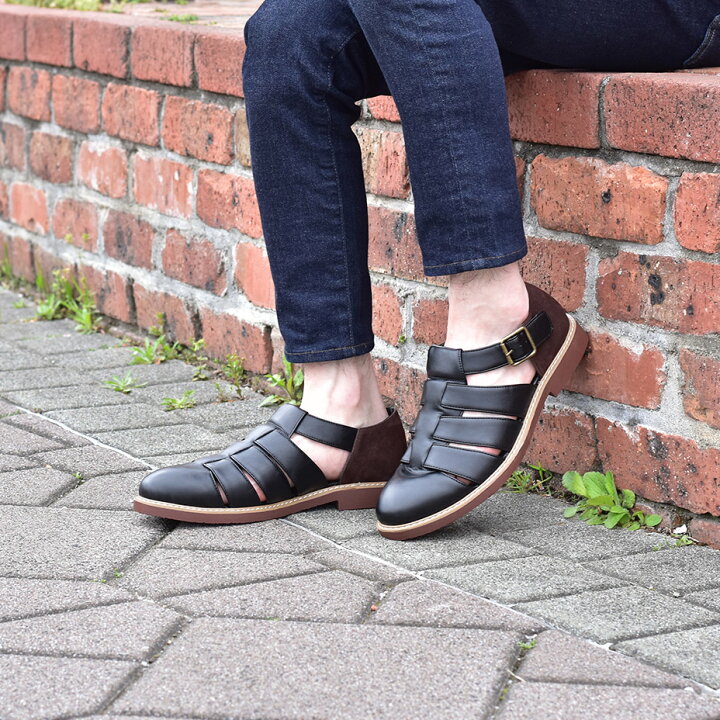 楽天市場 グルカサンダル サンダル メンズ おしゃれ ブランド Svec シュベック カジュアルシューズ 革靴 皮靴 カメサンダル つっかけ ストラップ サンダル 涼しい 大人 スリッポン ローファー スエード スウェード ブラック 黒 ホワイト 白 靴 シューズ くつ 22 春 春夏