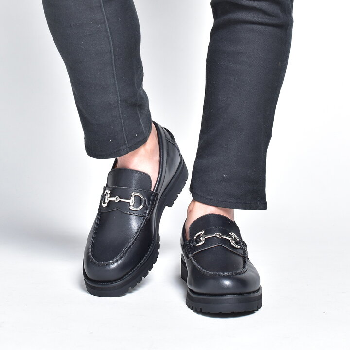 楽天市場 ビットローファー メンズ おしゃれ ローファー 厚底 モカシン スリッポン カジュアルシューズ 革靴 短靴 短ぐつ スエード スウェード ブランド Svec シュベック ブラック 黒 男性の シューズ 靴 22 冬 春 春夏 Ttclub