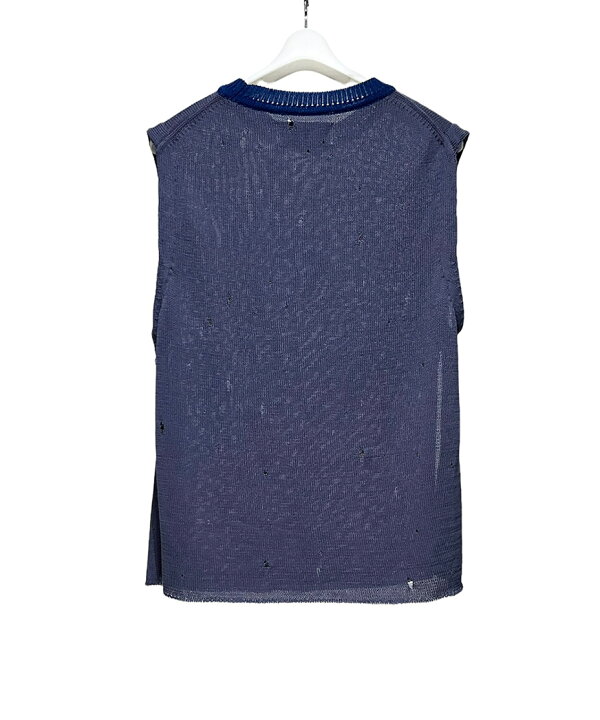 楽天市場】【アーカイブセール】 Damaged knit vest DB82375001 ベスト 
