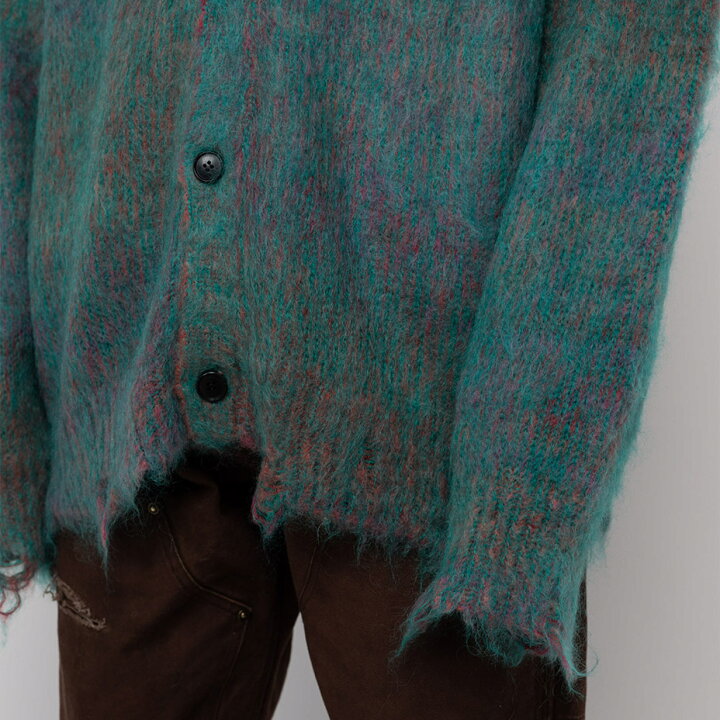 楽天市場】Kasuri Mohair Cardigan G11CD030 ブランド KAMIYA カミヤ 