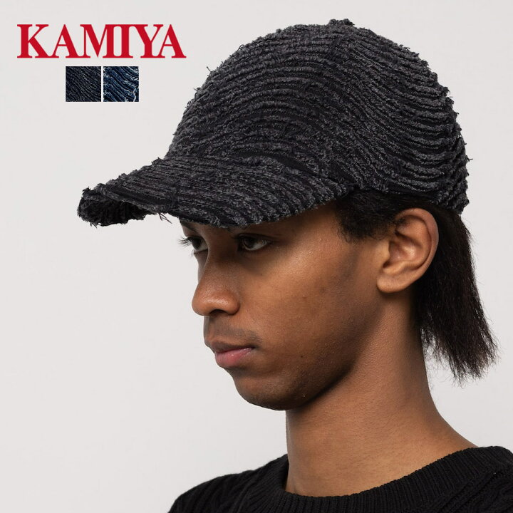 楽天市場】Wave Denim Cap KAMIYA カミヤ G11AC052 キャップ メンズ 