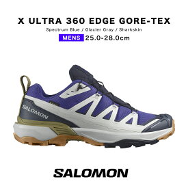 salomon x ultra 360 edge gore-tex gore tex gtx サロモン エックス ウルトラ 360 エッジ ゴアテックス L47463300 メンズ トレイルランニング トレラン トレイル シューズ トレイルランニングシューズ 防水 トレッキングシューズ 靴 スニーカー 2024 春 春夏 夏 24SS