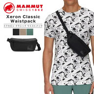 マムート エクセロン クラシック ウエストパック mammut Xeron ウエストバッグ 2L バムバッグ ボディバッ…