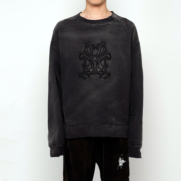 楽天市場】KAMIYA カミヤ Logo Embroidered Bleach Sweatshirt 