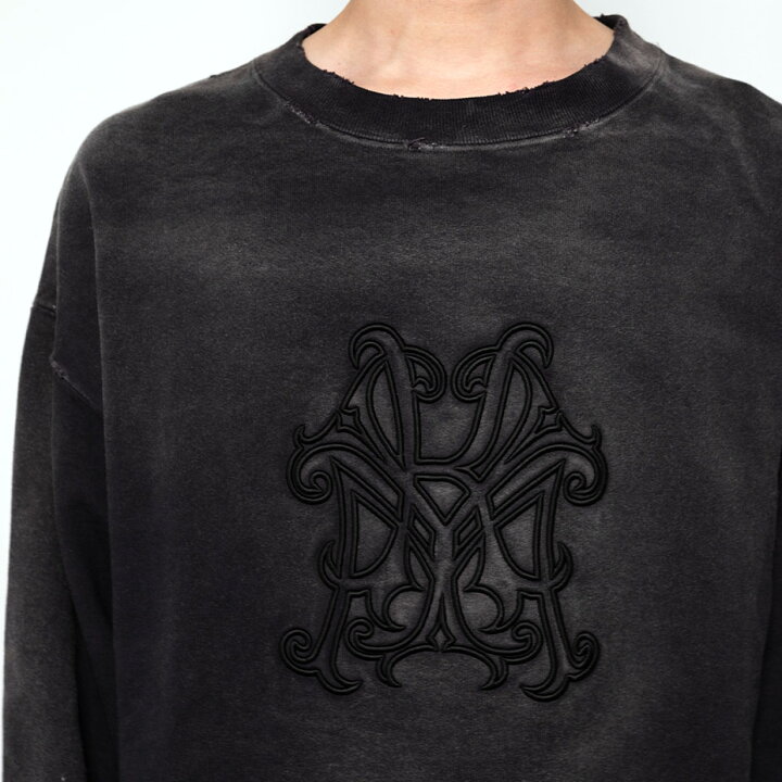 楽天市場】KAMIYA カミヤ Logo Embroidered Bleach Sweatshirt 