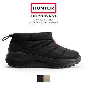 n^[ hunter u[c Y fB[X jZbNX pth gx t[ g[i[ UNISEX PUFFED TRAVEL FLOW TRAINER Xb| Xm[u[c V[gu[c ϐ ۉ uh  