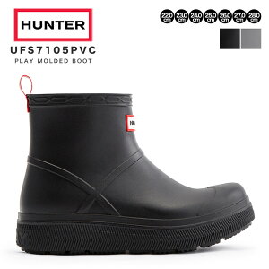 PLAY MOLDED BOOTS プレイ モールデッド ブーツ ハンター レインブーツ メンズ レディース ショート HUNTER 完全防水 おしゃれ 軽い ブランド 長靴 レインシューズ ショートブーツ 厚底 梅雨 防水 ブ