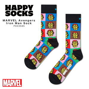 happy socks nbs[\bNX Mtg MARVEL Avengers Iron Man Sock }[x AxW[Y ACA} P003585 C Y fB[X  uh 킢 rWlX \bNX Xj[J[ N